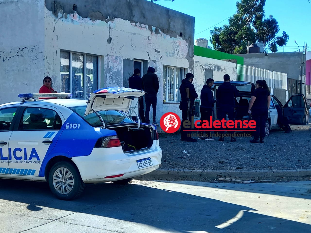 Balearon una vivienda en el Barrio General Paz 