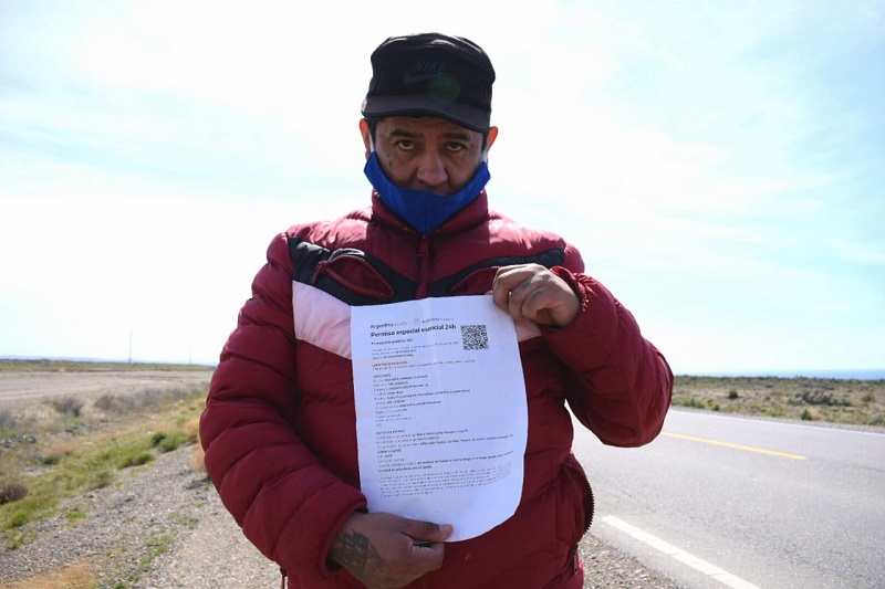 El caminante Salteño que salió de Caleta Olivia y recorrió el corazón de todos los argentinos