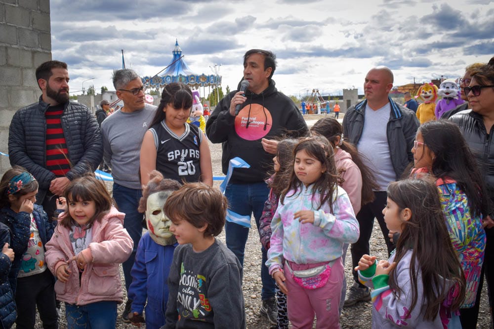 Pablo Grasso inauguró el “Parque de la Niñez” en la Costanera