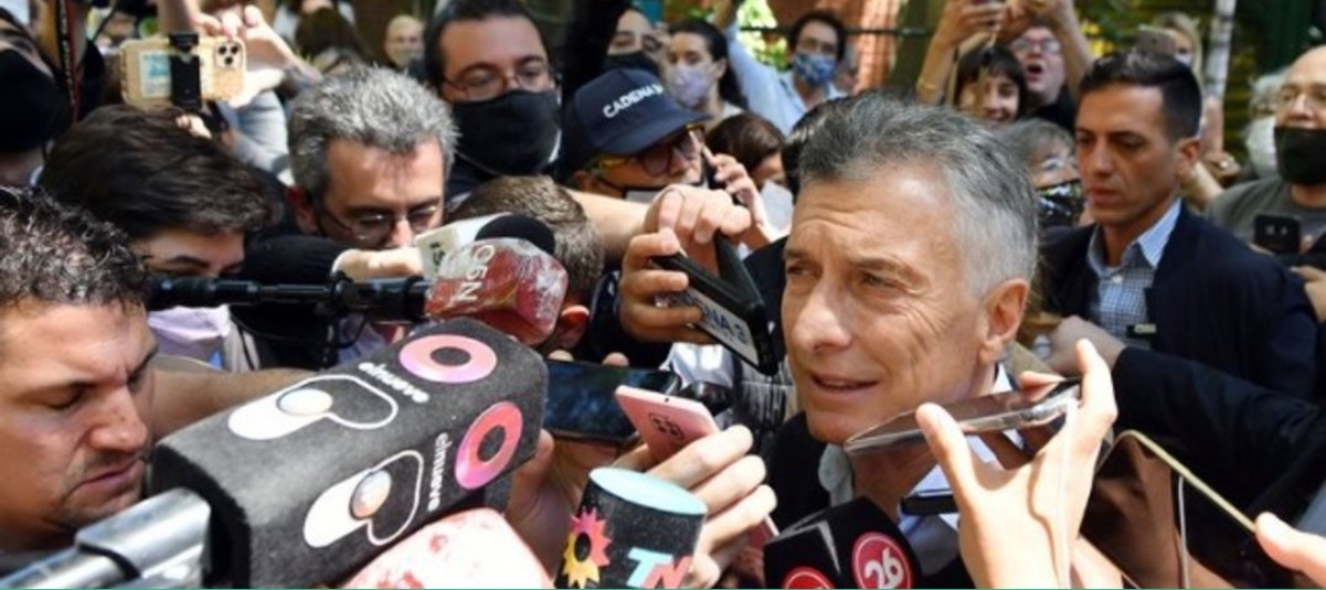 Personal de seguridad de Mauricio Macri golpeó a trabajadores de prensa