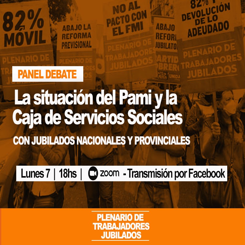 Esta tarde los jubilados  debaten sobre la situación de las obras sociales