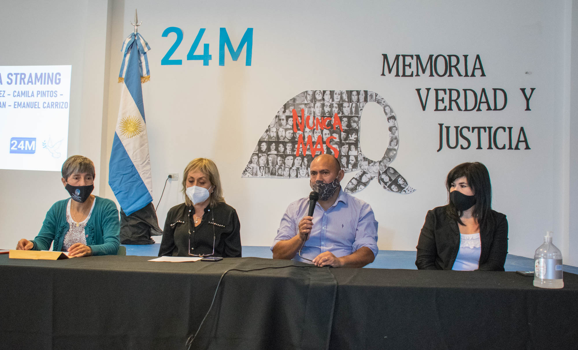 Presentan actividades para conmemorar el día de la Memoria, la Verdad y la Justicia