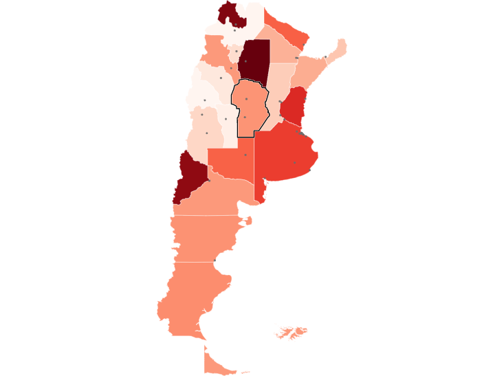 Semáforo sanitario y restricciones de circulación: Santa Cruz y Neuquén, entre las provincias más comprometidas