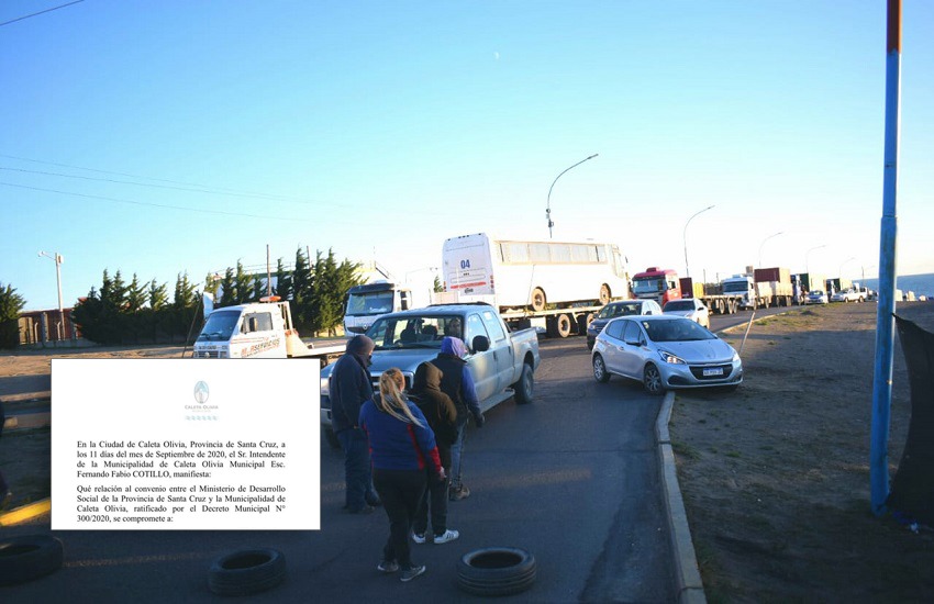 Levantaron el corte: Municipio gestionará más dinero y empleo para los planes y armarán una mesa de trabajo conjunta