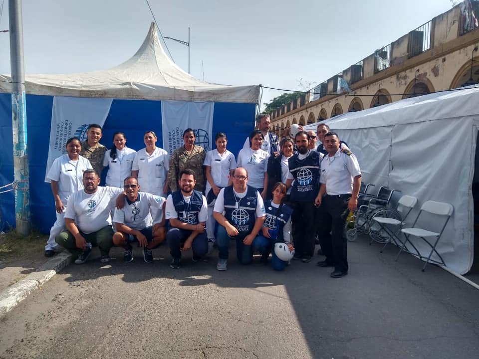 Un caletense participará con los Cascos Blancos en una misión de reforestación y asistencia