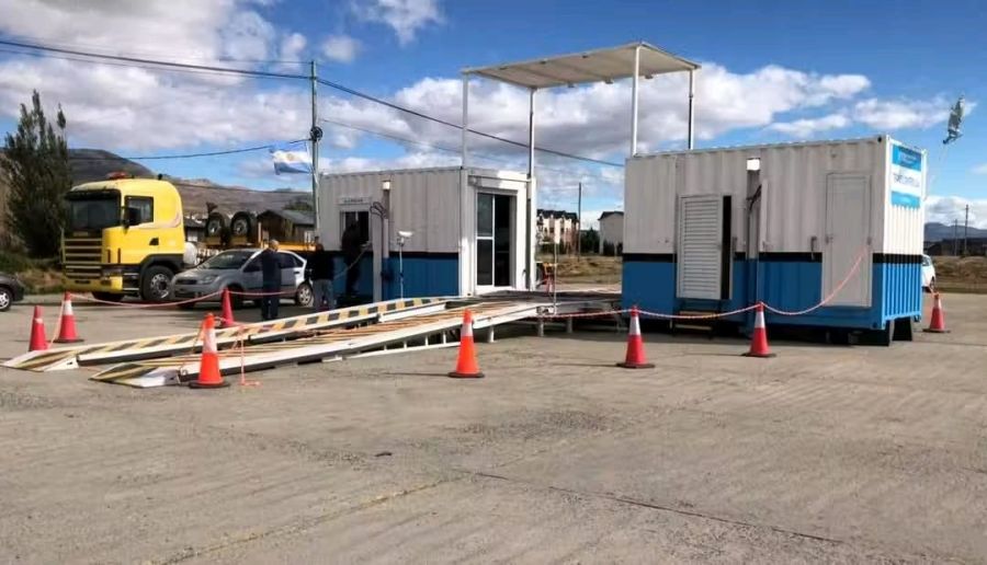 El Calafate, instaló la Planta Móvil de Verificación Técnica 