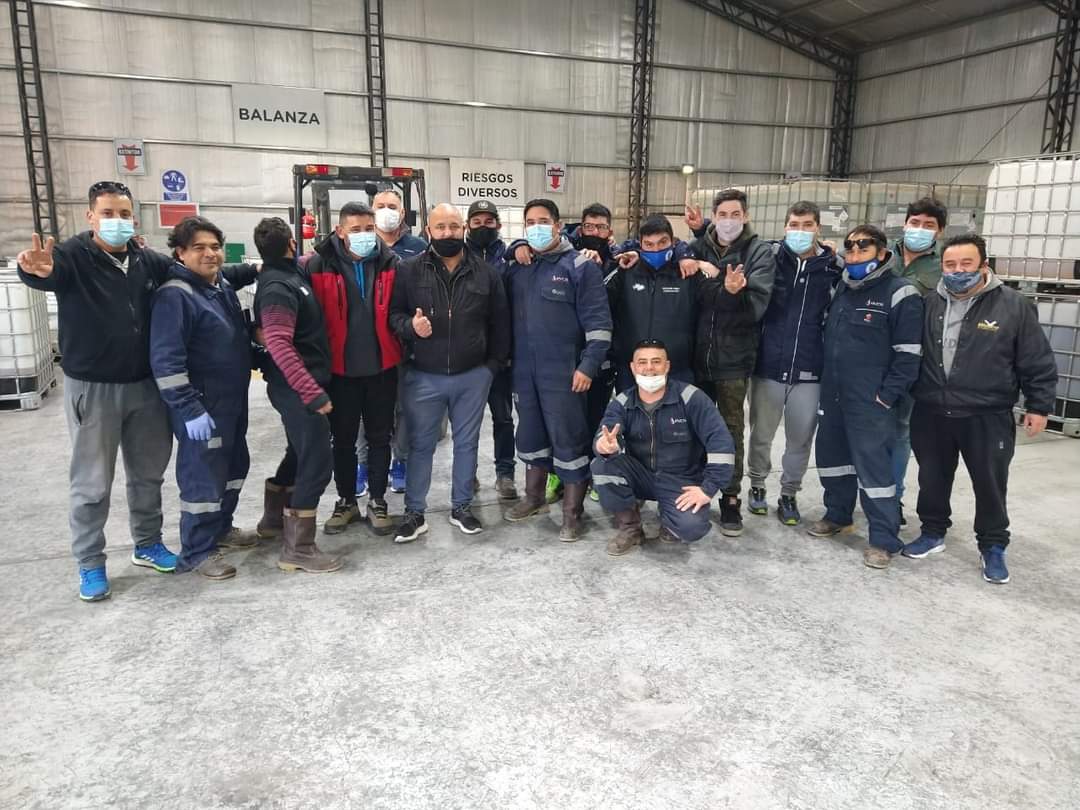 El Sindicato Petrolero Santa Cruz- Sede Las Heras  realizó una asamblea en la empresa AYCA