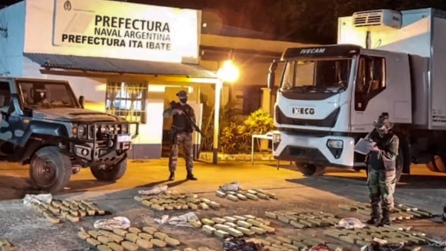 Decomisaron más de 300 kilos de marihuana valuados en 46 millones de pesos