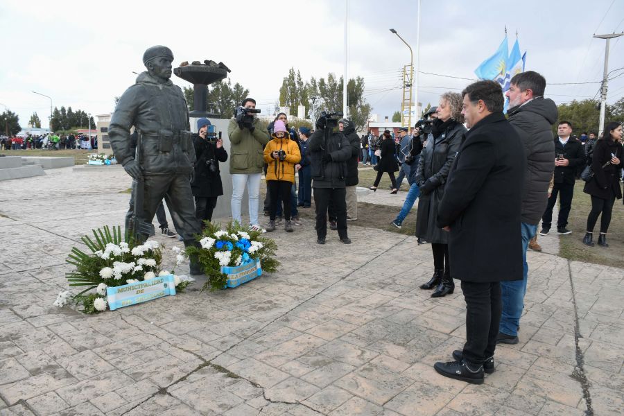 El Gobierno Provincial acompañó la conmemoración del 43° Aniversario de la Gesta de Malvinas