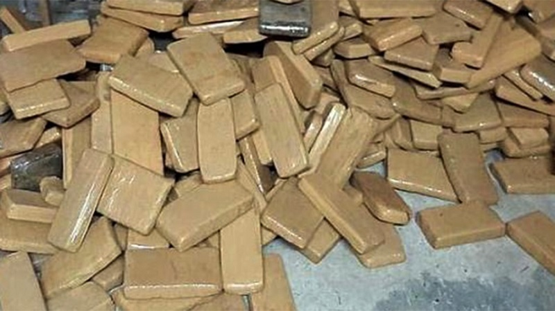 Encontraron 19 kilos de marihuana en una camión que transportaba vacunas