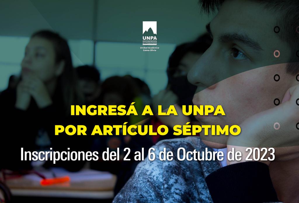 La UNPA abre un nuevo ingreso de estudiantes mayores de 25 años con secundario incompleto 