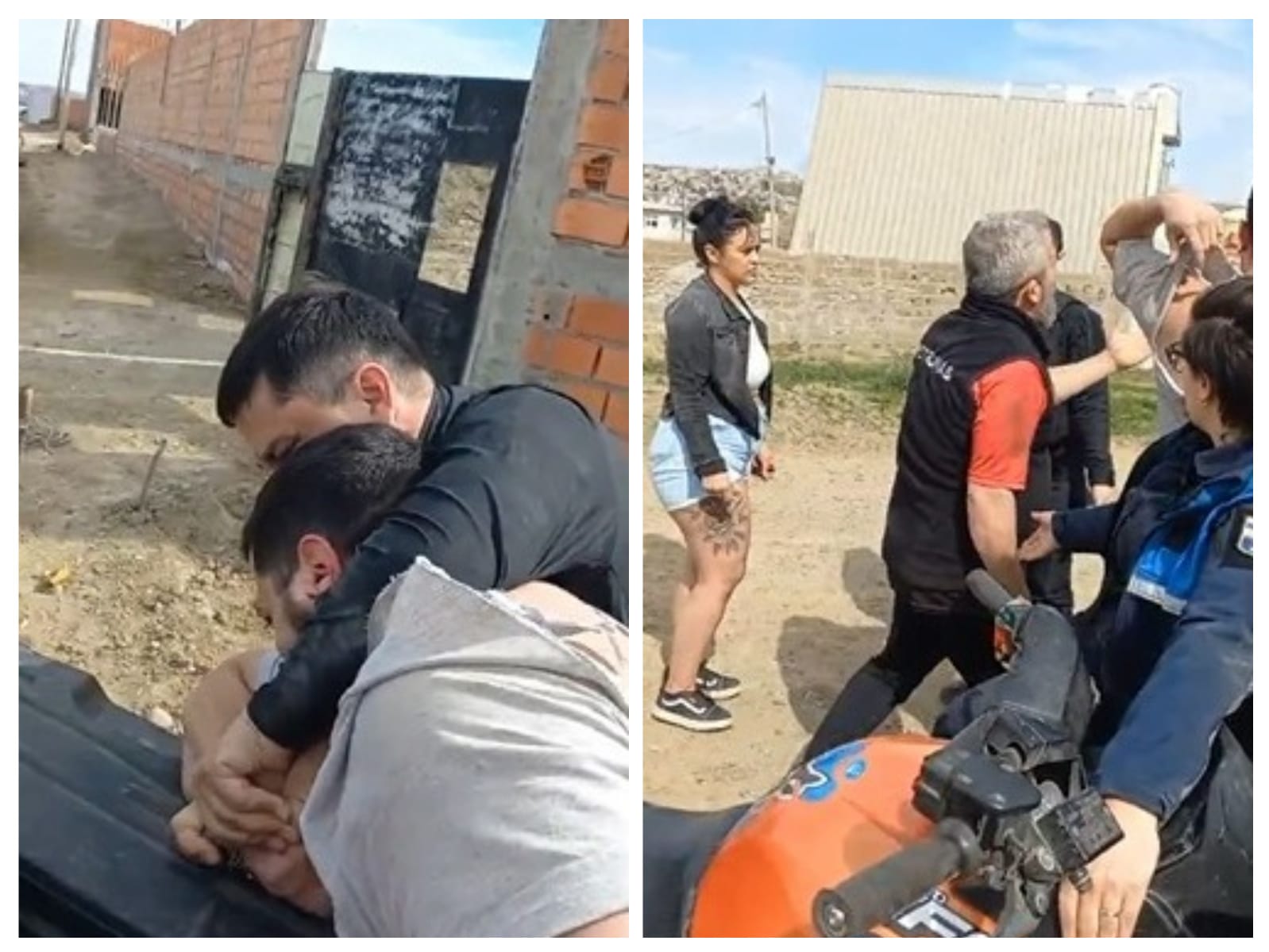 Una familia de Caleta Olivia terminó presa por defender lo suyo y el ladrón escapó 