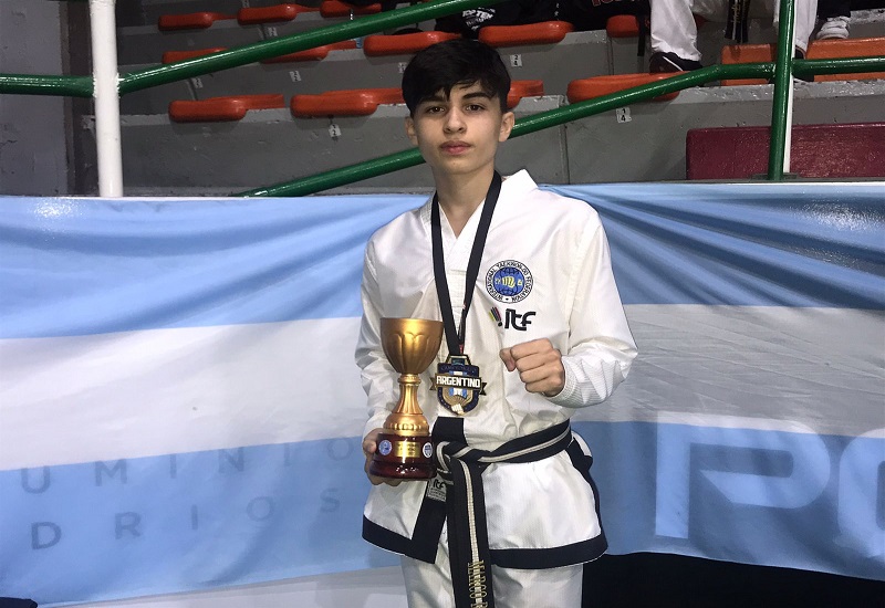 Bazán presentó un proyecto de declaración para reconocer al deportista Caletense Marco Rizzo