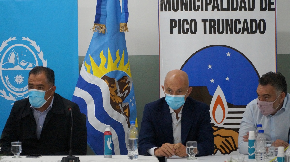 El Gabinete Territorial Federal concretó la tercera reunión en Pico Truncado 
