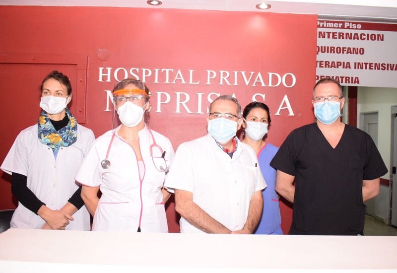 La dirección del Hospital Meprisa pide ayuda a la Provincia y más organización al Hospital Zonal. 
