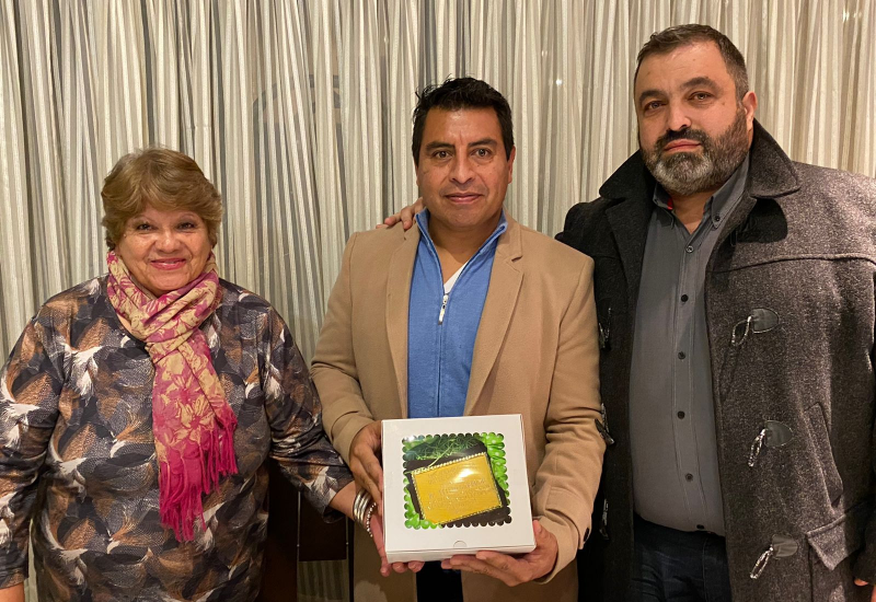 Reconocieron al Dr. Atilio Cardozo por su labor durante la pandemia 