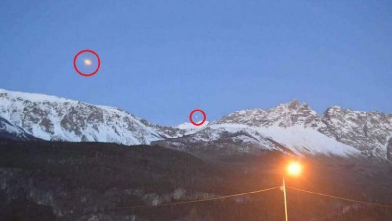 Extrañas luces en la Patagonia ponen en alerta a los investigadores de OVNIs