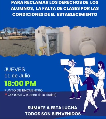 ADOSAC anunció un paro docente de 72 horas para esta semana
