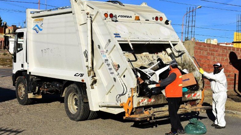 Dos trabajadores de recolección resultaron positivos a covid y otros 7 están aislados y serán hisopados en las próximas horas