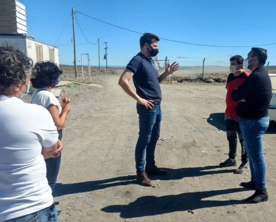 SPSE completó la reparación del acueducto principal de Las Heras