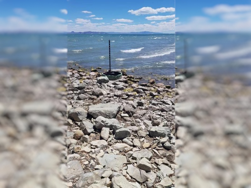 A sólo 9 centímetros del nivel operativo, la evaporación del Musters pone en riesgo el abastecimiento de agua para 400.000 habitantes