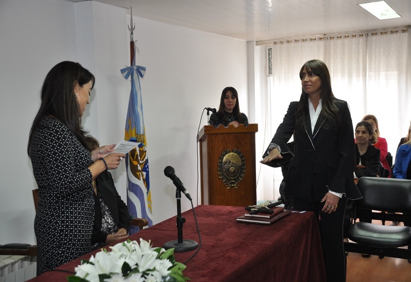 Juró Romina Saúl y destacó el rol de la defensa pública