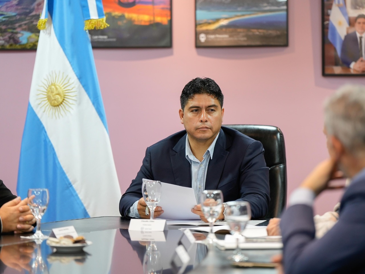 Crio. José Britos: “En Caleta Olivia están en un 90% con medidas de fuerza”