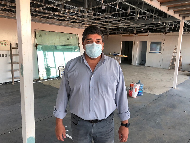 En octubre podría inaugurar el Hospital Modular de Caleta Olivia