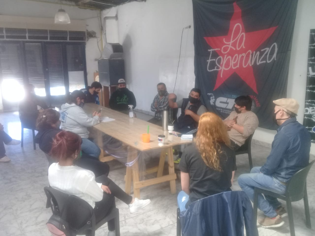 Agrupaciones sociales y políticas se reunieron para pedir trabajo, vivienda, conectividad y ayuda alimentaria