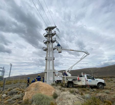 Restablecieron el servicio eléctrico en El Calafate tras una falla en la línea de 33 kV