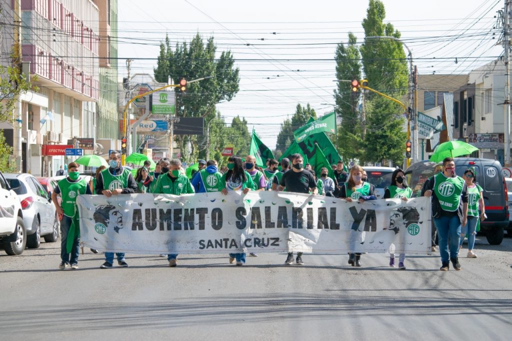 Paro de ATE: en Río Gallegos la movilización también fue contundente
