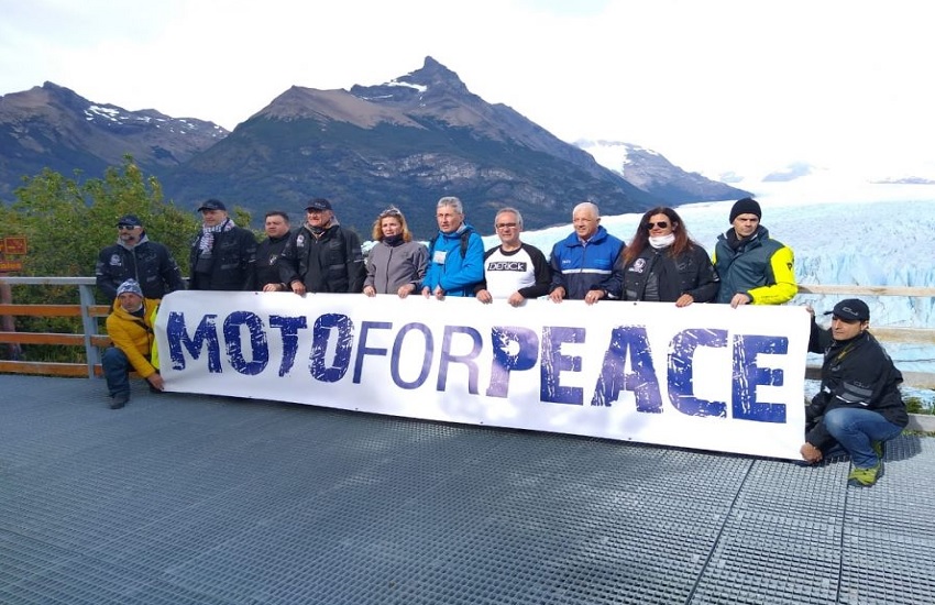 Interpol acompañó el recorrido de la Asociación “MotoForPeace” en Santa Cruz