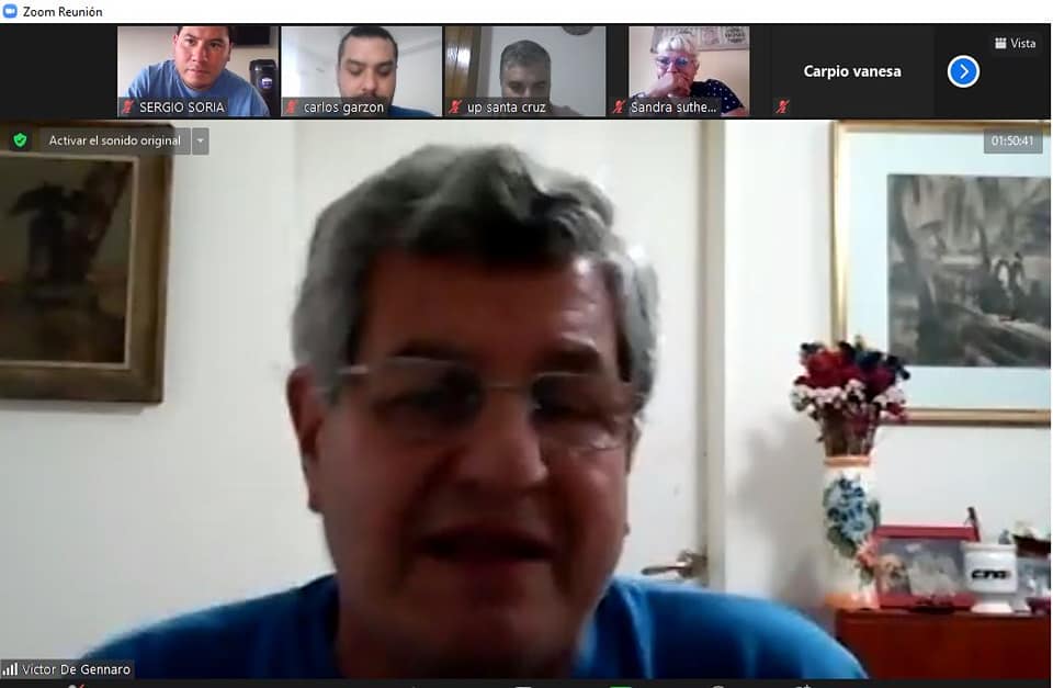 Crio. José Britos: “En Caleta Olivia están en un 90% con medidas de fuerza”