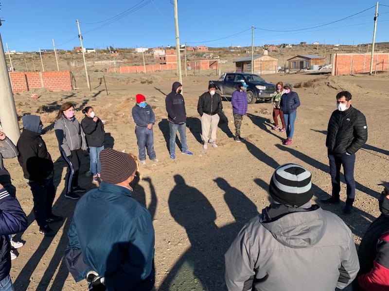 Cristian Bazan gestiona mayor seguridad para el B° Hípico