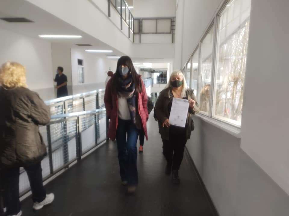 ATE presentó en el Hospital de Río Gallegos y Ministerio  de Trabajo el nuevo protocolo para prevenir violencias