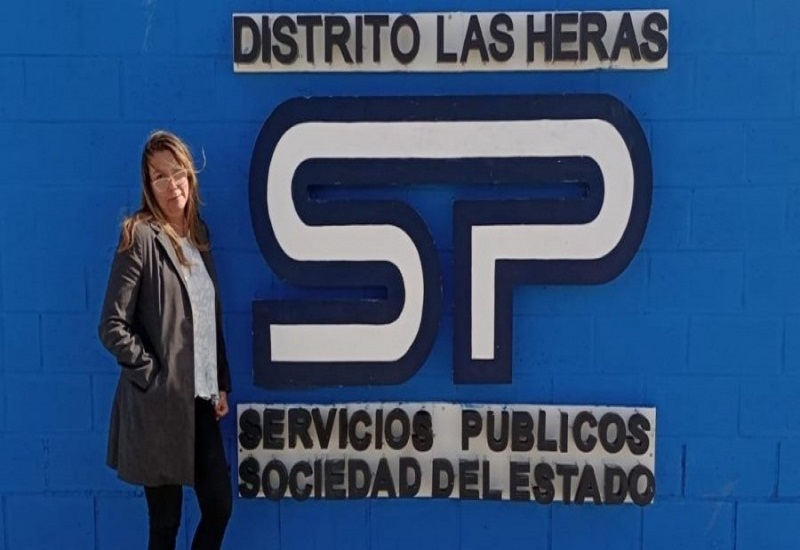 Servicios Públicos designó a una subgerenta en Las Heras