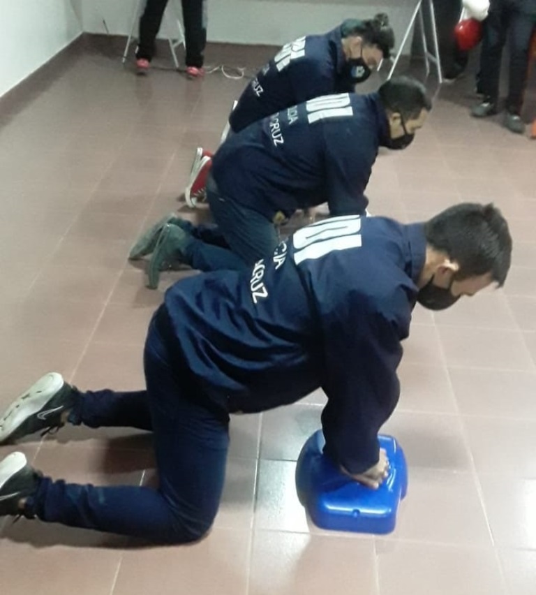 Protección Civil continúa capacitando a personal de Seguridad y Desarrollo en zona norte