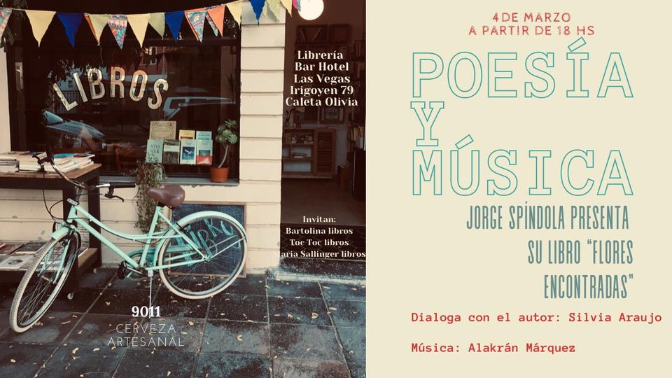 Viernes de poesía y música en Caleta Olivia