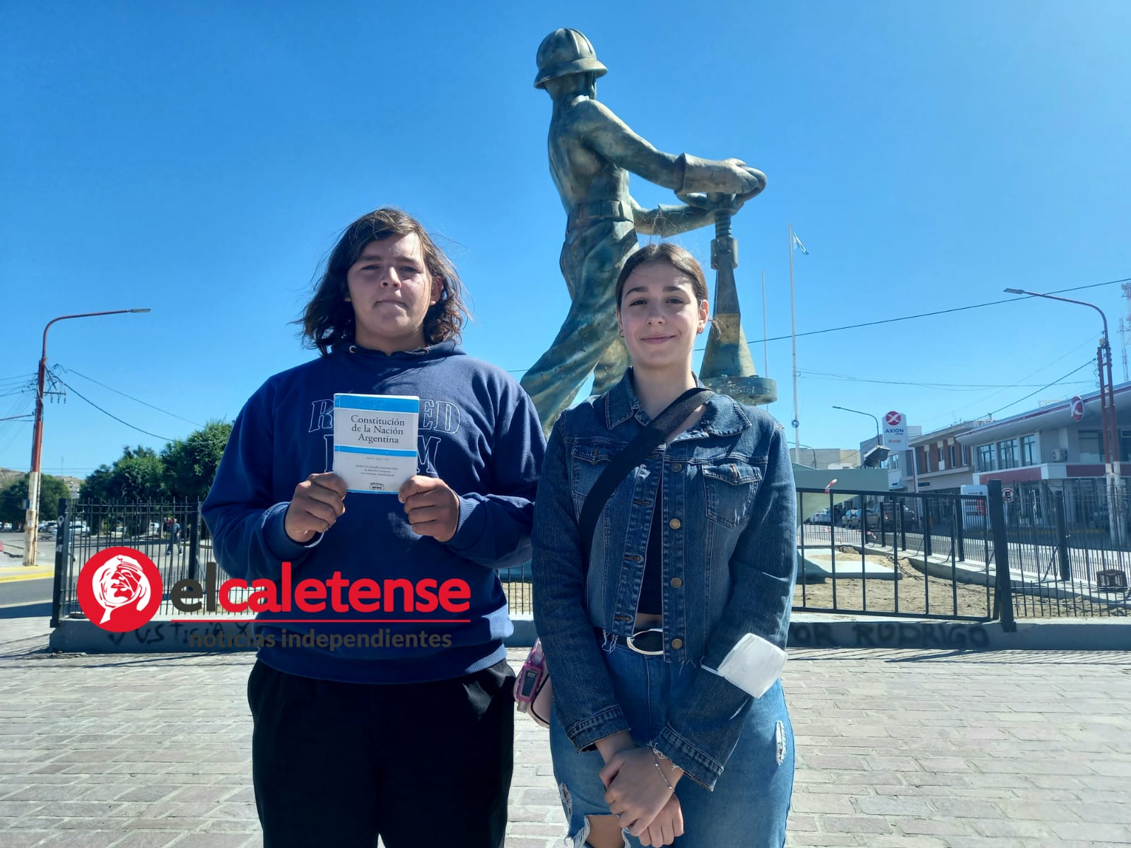 Estudiante de Caleta Olivia: 