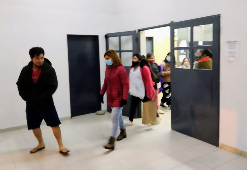 Rebalsaron las cloacas de la Escuela 36: 