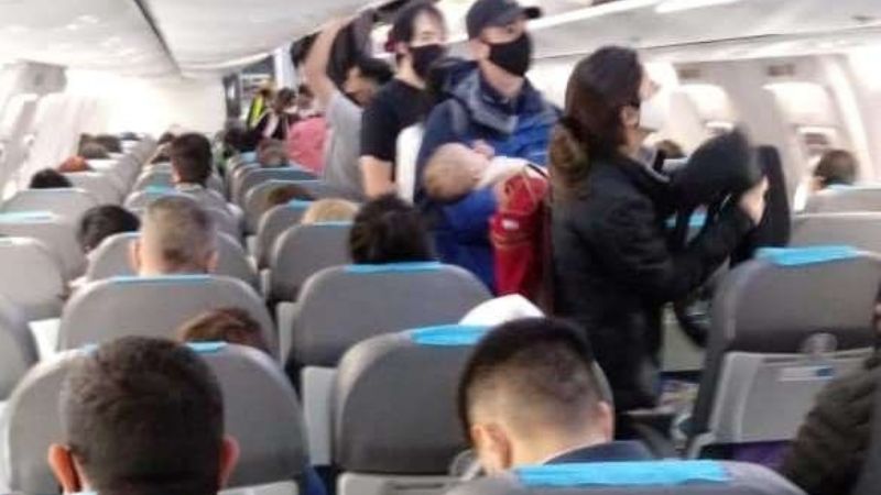 Reactivación del transporte aéreo: Testimonios del primer vuelo de terror que llegó a Santa Cruz