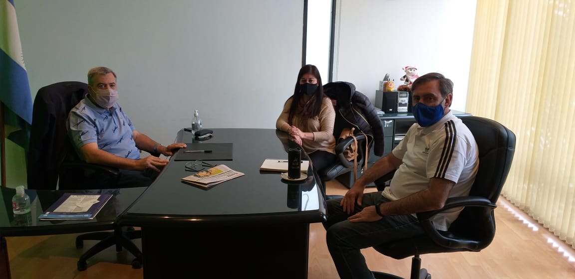 En su primera jornada de trabajo, Maimó se reunió con la subsecretaria del interior 