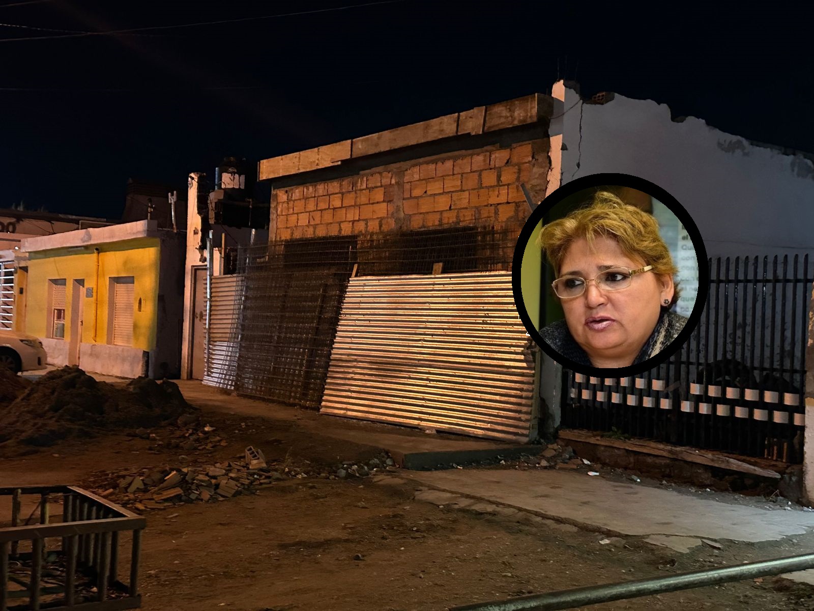 Reclamo a la empresa constructora del nuevo edificio de LOAS por roturas en una vivienda