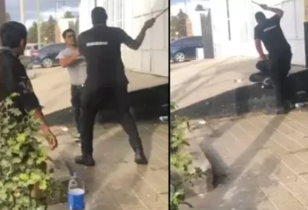 Salió a festejar Halloween y un 