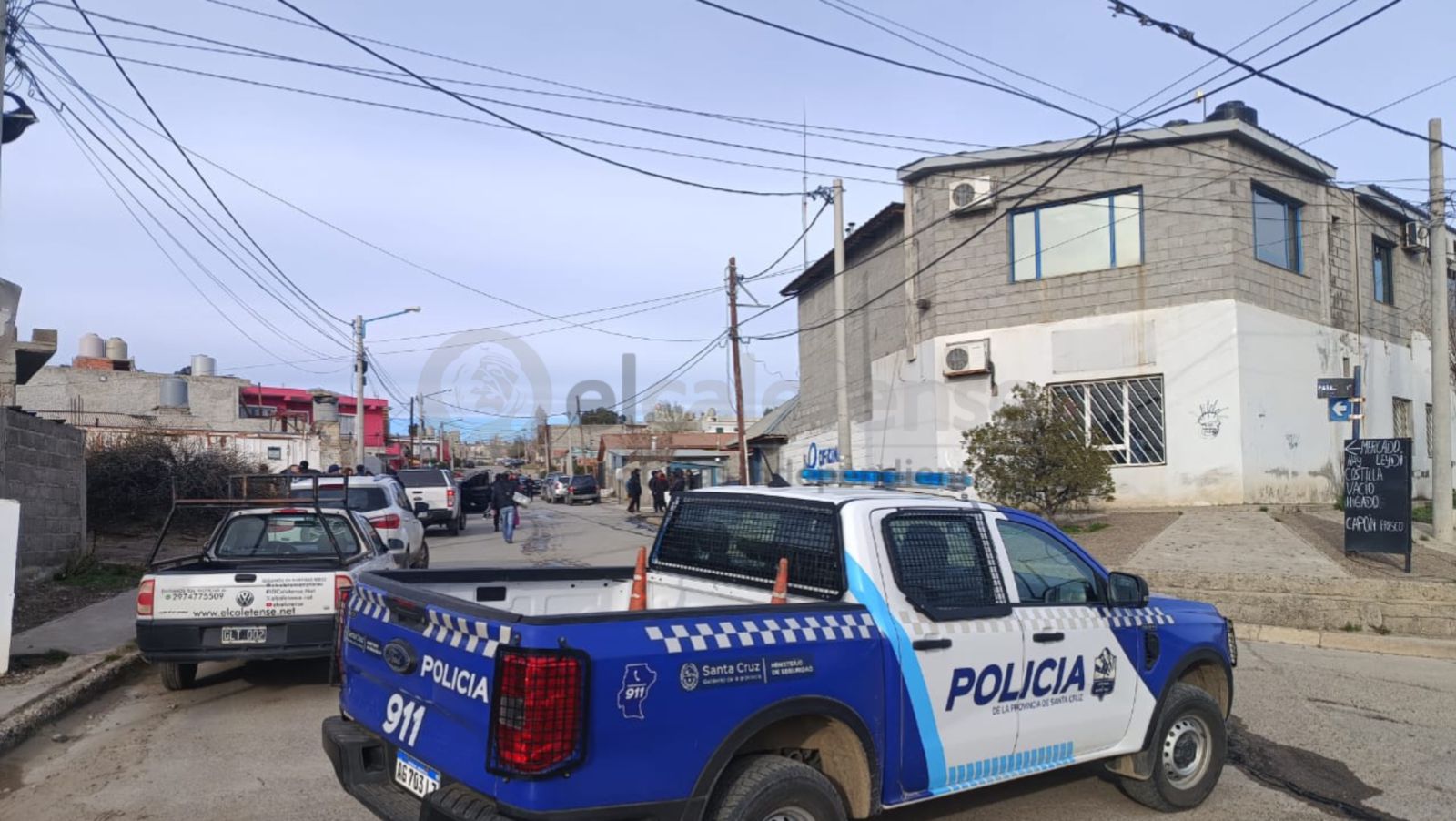 Servicios Públicos trabaja en la iluminación de la calle 22 de Río Gallegos