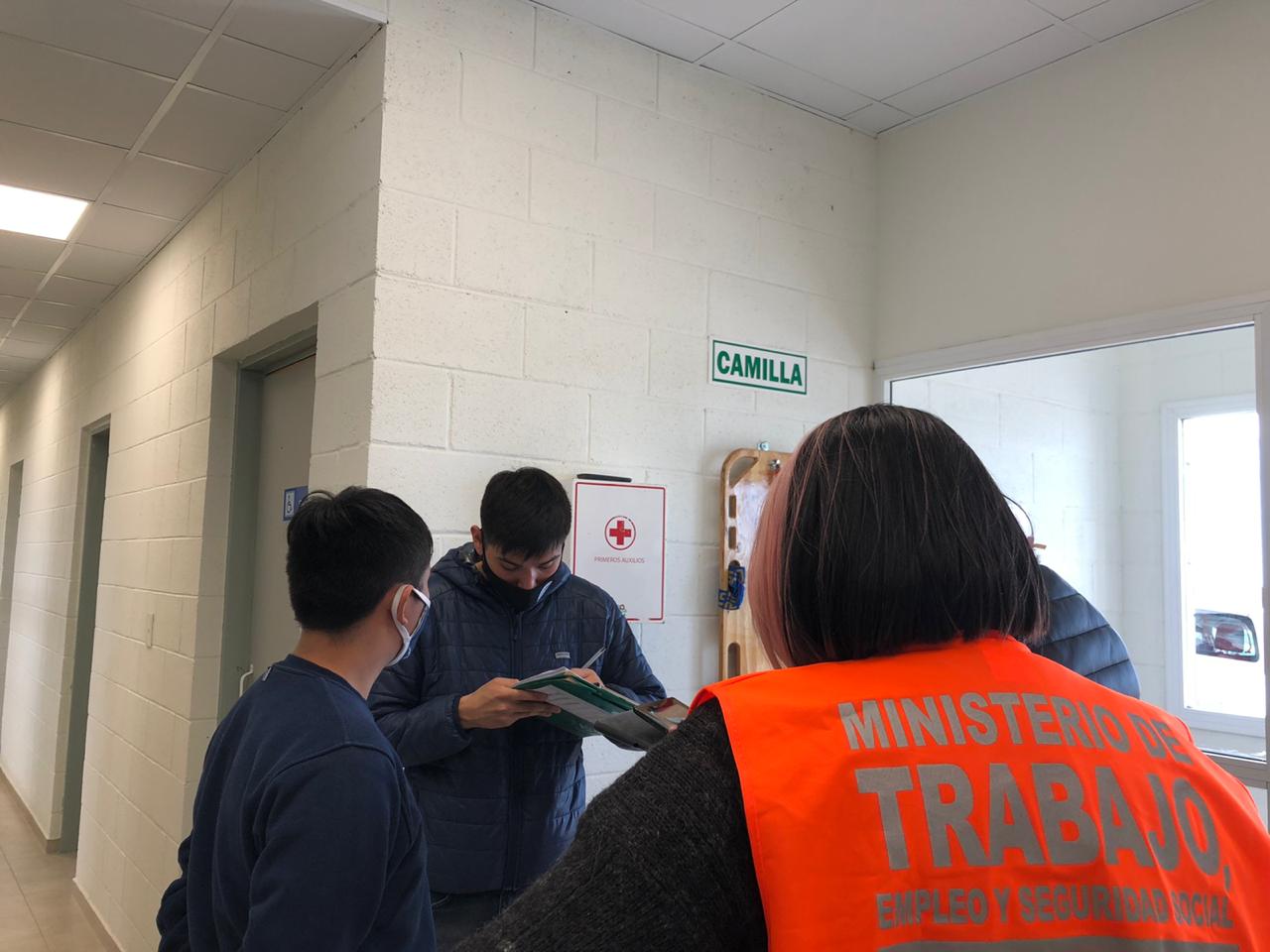 Ministerio de Trabajo inspeccionó el Parque Eólico Bicentenario I y II