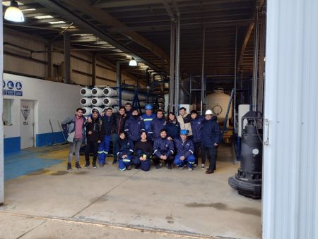 Realizan una auditoría del estado integral de la planta de osmosis inversa