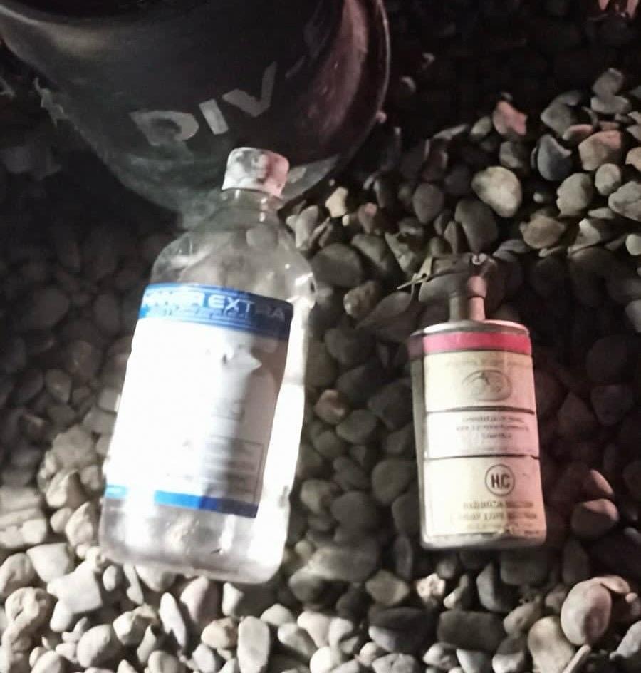 Encuentran explosivo en la basura 