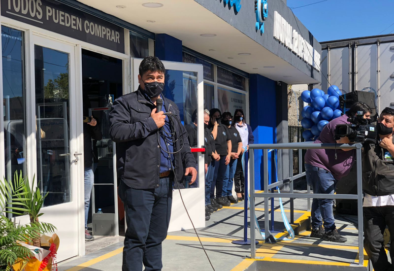 107° Aniversario de Las Heras: Claudio Vidal inauguró la proveeduría de la mutual de petroleros privados
