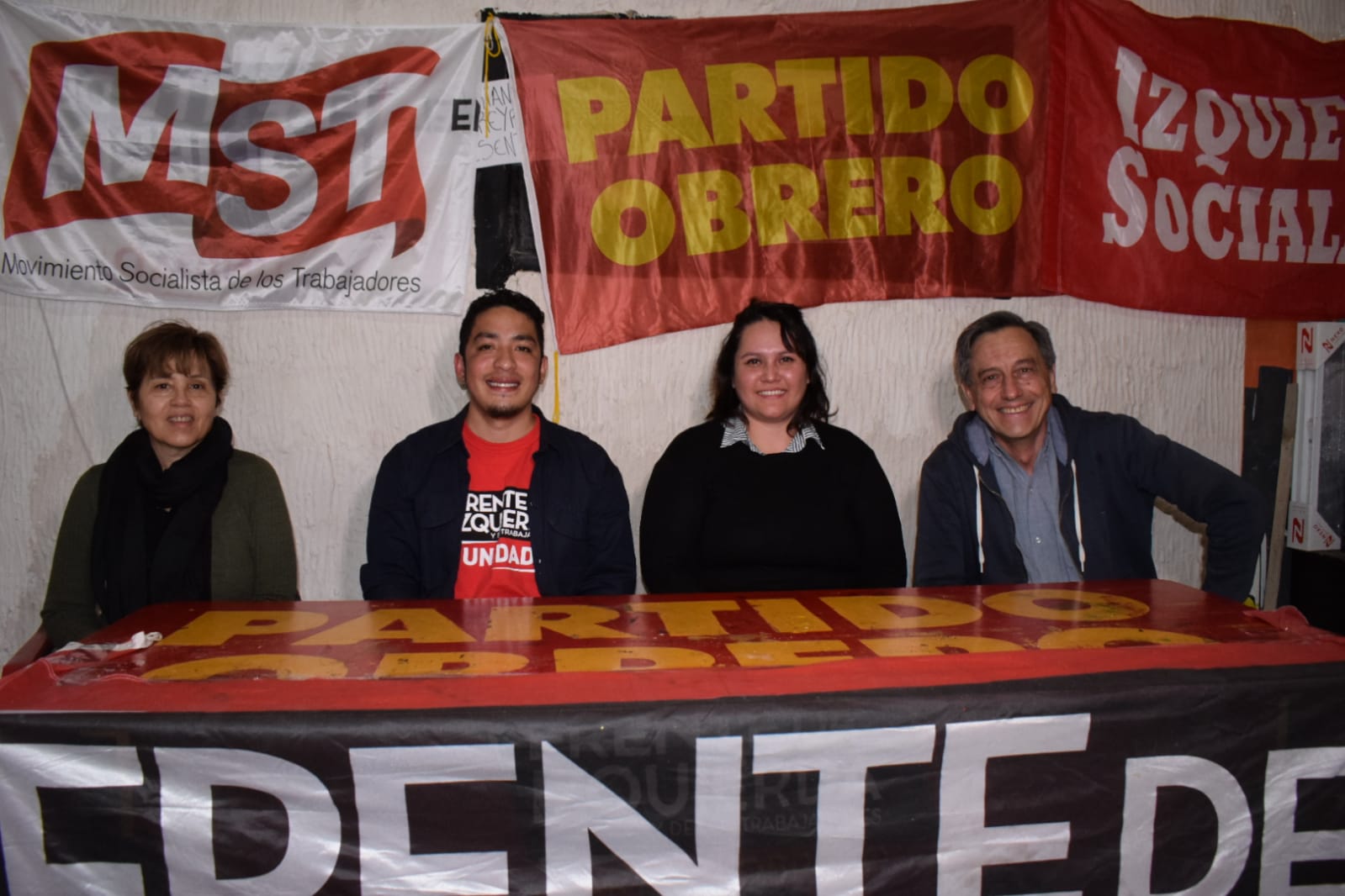 El frente de izquierda renovó la lista: 